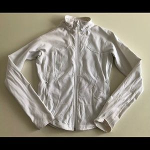 Lululemon Shape Forme Jacket Size 4 White Define